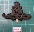 New ListingWW2 Economy  Plastic (Cellulose Acitate) Royal Artillery Cap Badge EB-3019