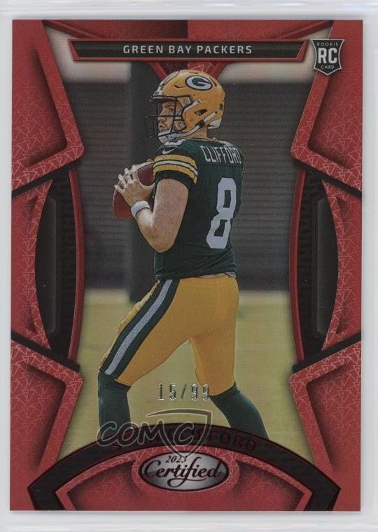 2023 Certified Rookies Mirror Red 15/99 Sean Clifford #177 19n6