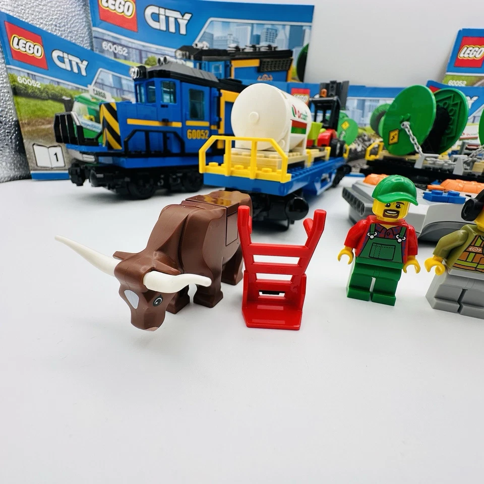 LEGO City Tren de Carga (60052) Manuales Completos/Funciones Eléctricas *LEER* Foto 3 de 4