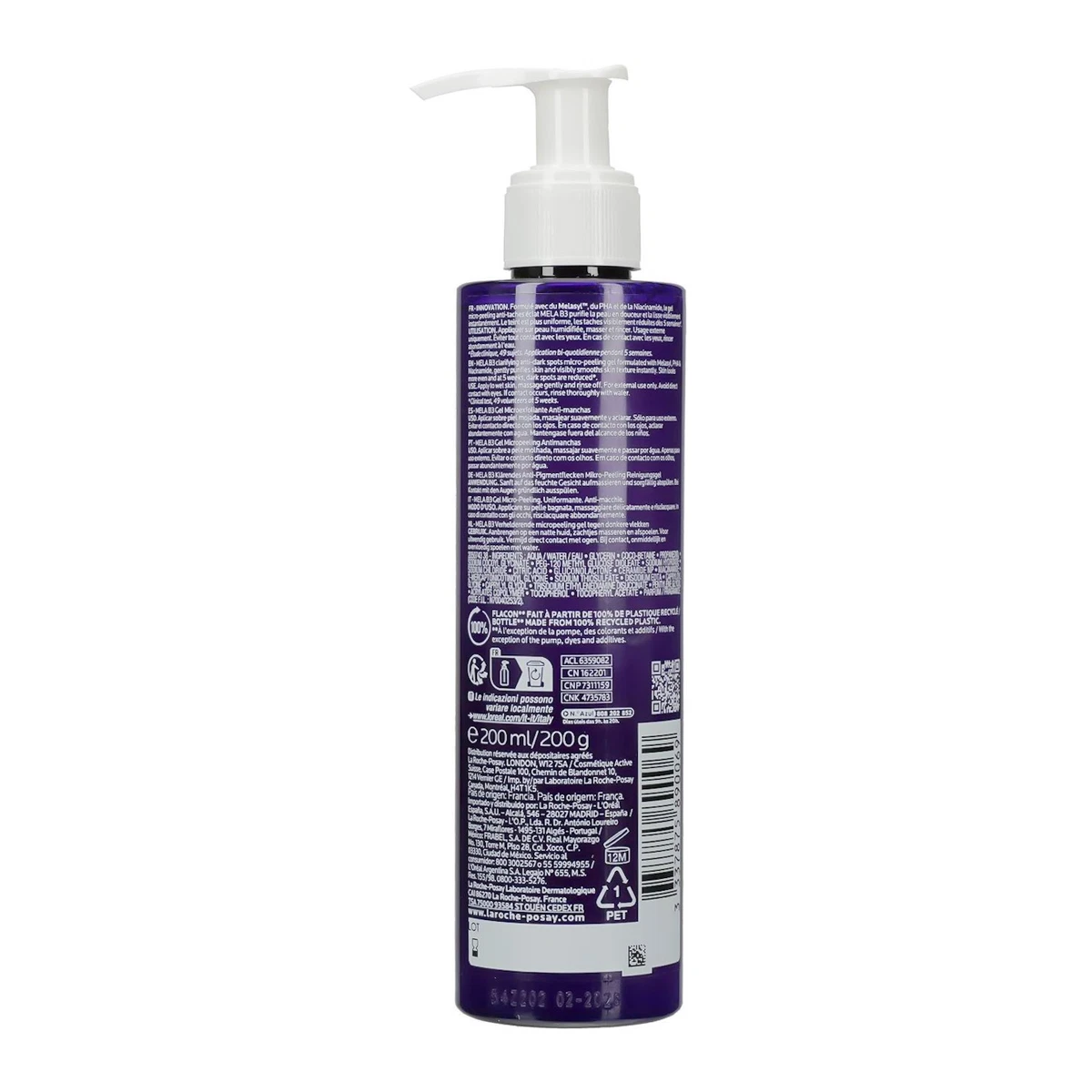 ROCHE-POSAY MELA B3 Reinigung Gel 200ml, PZN 19155550