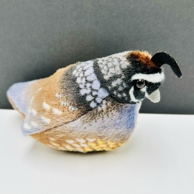 California QUAIL Audubon Wild Republic Plush Stuffed Animal KJM No Sound