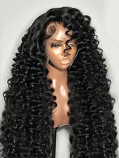 Deep Wave 13x6 HD Lace Front Human Hair Wig 5x5 Gluless Deep Wave Human Hair Wig