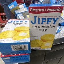 Mezcla de magdalenas de maíz Jiffy