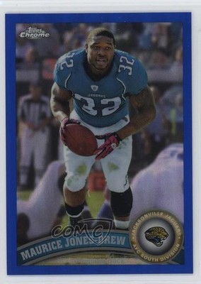 2011 Topps Chrome Blue Refractor 7/199 Maurice Jones-Drew #40 1ek2