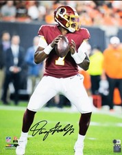DWAYNE HASKINS (d. 4-9-22) Signed Washington Redskins 16×20 Photo (Beckett-NFL)