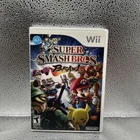 Super Smash Bros Brawl Nintendo Wii Complete CIB Clean Disc w Manual