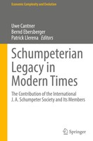 Uwe Cantner (U. A.) | Schumpeterian Legacy In Modern Times | Buch | Englisch | X