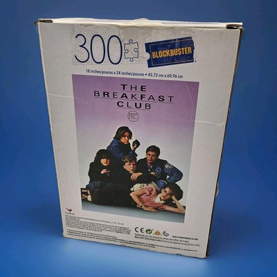 The Breakfast Club 300 Piece Puzzle Blockbuster Edition Cardinal Movie Nostalgia