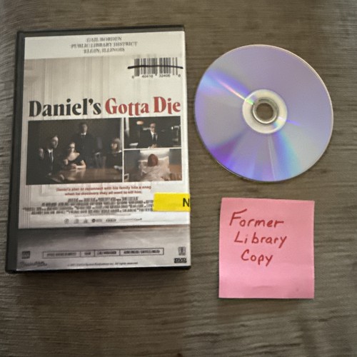 Daniel's Gotta Die (DVD, 2025) Former Library Copy