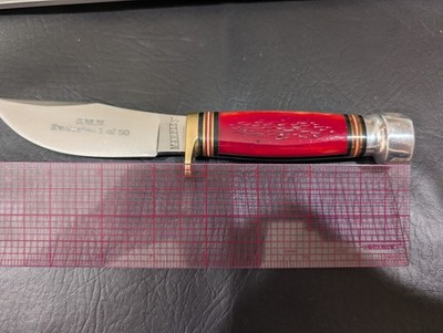 Marbles Knife USA, S.M.N. Exclusive 1 of 50 Hunting Fixed Blade Knife w/ Sheath