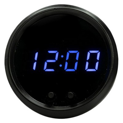 Intellitronix 2-1/16'' LED Digital Clock, Blue