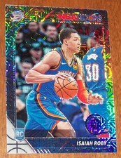2020 Panini Hoops Premium Stock OKC Thunder Isaiah Roby Rookie Card-234. rookie card picture