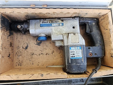 Industrial Black & Decker “Macho III” Rotary Hammer Drill – PARTS ONLY – In Case