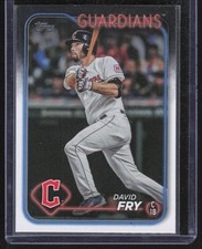 2024 Topps David Fry Rookie Cleveland Guardians #446