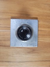 Wollensak f/4.5 Enlarging Velostigmat 3" Focus Lens With Plate- VINTAGE