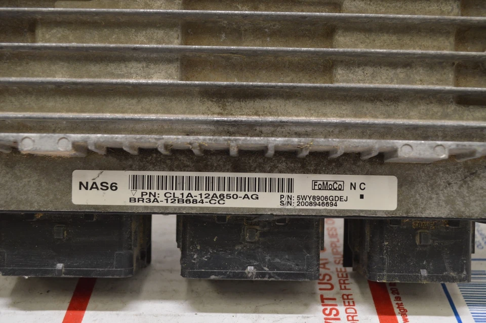 Unidad de módulo de control del motor Ford Expedition CL1A-12A650-AG 2012-2014 ECM I73 003 Foto 2 de 3