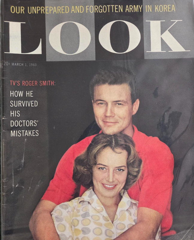 LOOK MAGAZINE March 1, 1960 ROGER SMITH Jo Morrow Wilt Chamberlain USA