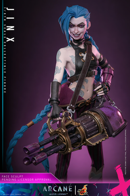 1/6 Netflix's League of Legends Arcane Jinx Figure Hot Toys 913946