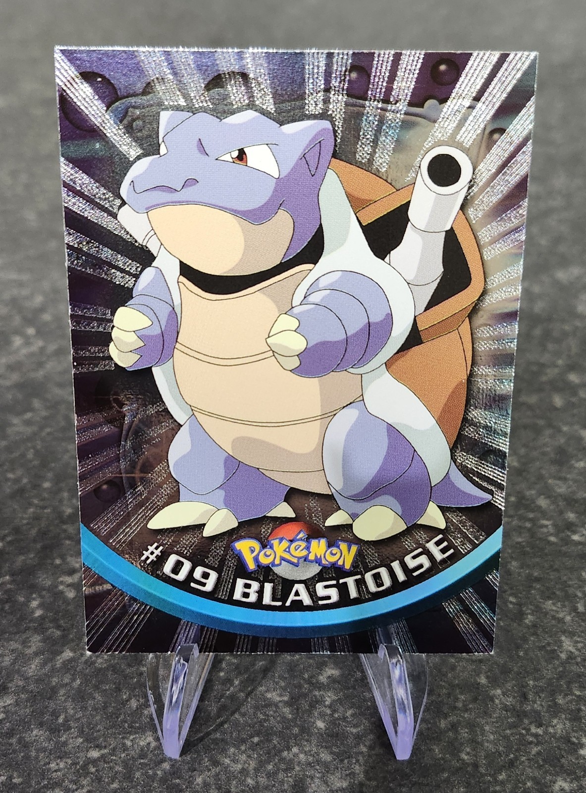 2000 Topps Chrome Holo Pokemon Series 1 09 Blastoise Near Mint