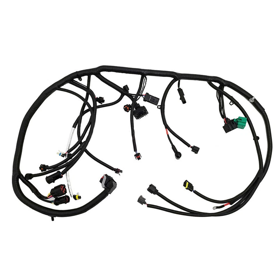For 2005-2007 Ford Super Duty Diesel Engine Wiring Harness 6.0L 5C3Z12B637BA - Image 2 of 4