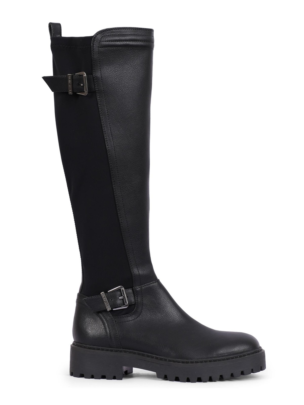 REACTION KENNETH COLE Womens Black Salt Round Toe Block Heel Riding Boot 10 M