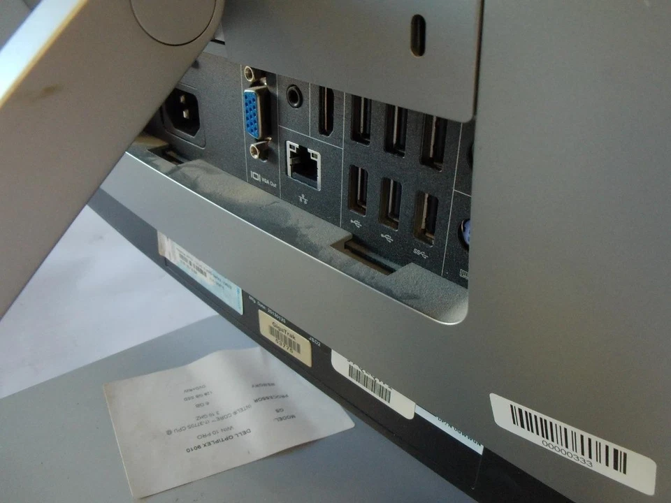 Dell Optiplex 9010 AIO Core i7-3770S 3.10GHz 6GB 128GB SSD W10 (H252) - Image 4 of 4