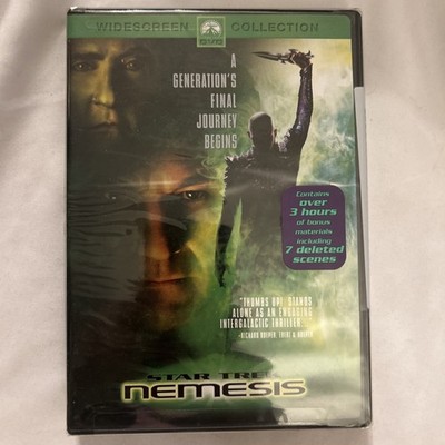 Star Trek Nemesis 2003 DVD Full Screen Movie Widescreen Edition Brand New Sealed