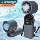 Portable Handheld Turbo Fan with Ice Cooling Rechargeable for Travel Outdoor