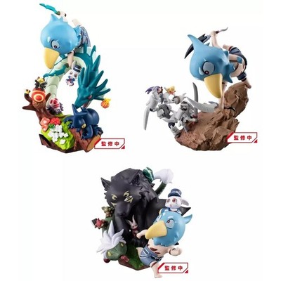 3er Set Petitrama EX Shangri-La Frontier VS Monster Diorama Collection 11cm
