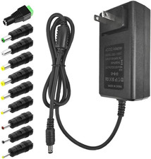 12V 5A Power Supply Universal Adapter AC 100-240V to DC 12Volt 5A 4A 3.5A 3A Pow