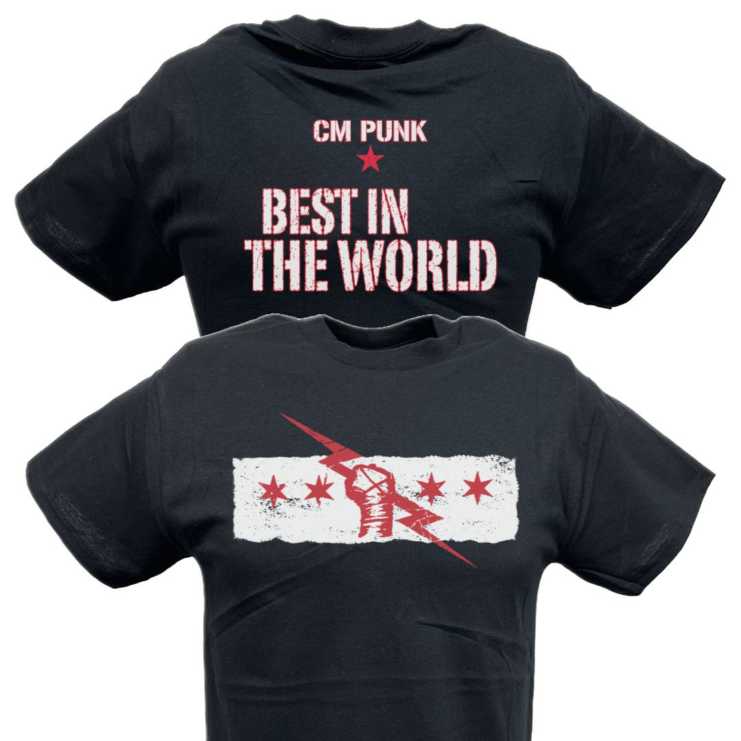 CM Punk Best In the World Mens Black Version T-shirt | eBay