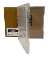 USDISC Storage Stamp Cases Chubby, Style 1, 21mm Clear Mount (Clear) Lot