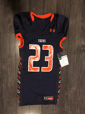 NWT Auburn Tigers Football Under Armour Authentic Game Day Cut Jersey Medium