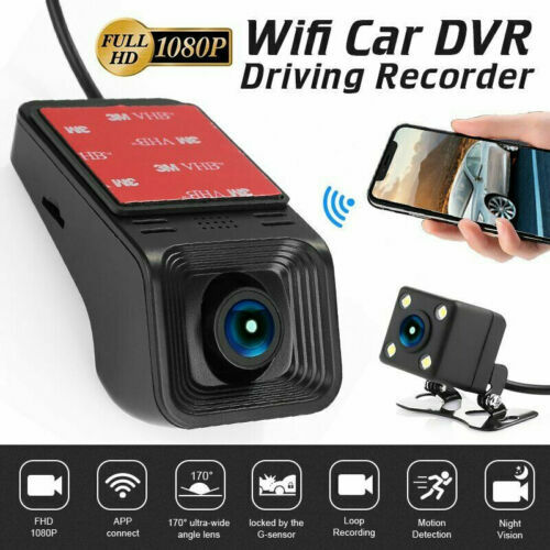 AZDOME GS63H Pro Dashcam 4K Avant Arrière - Caméra Voiture WiFi GPS Carte 64Go, Vision Nocturne, Mode Parking 24H