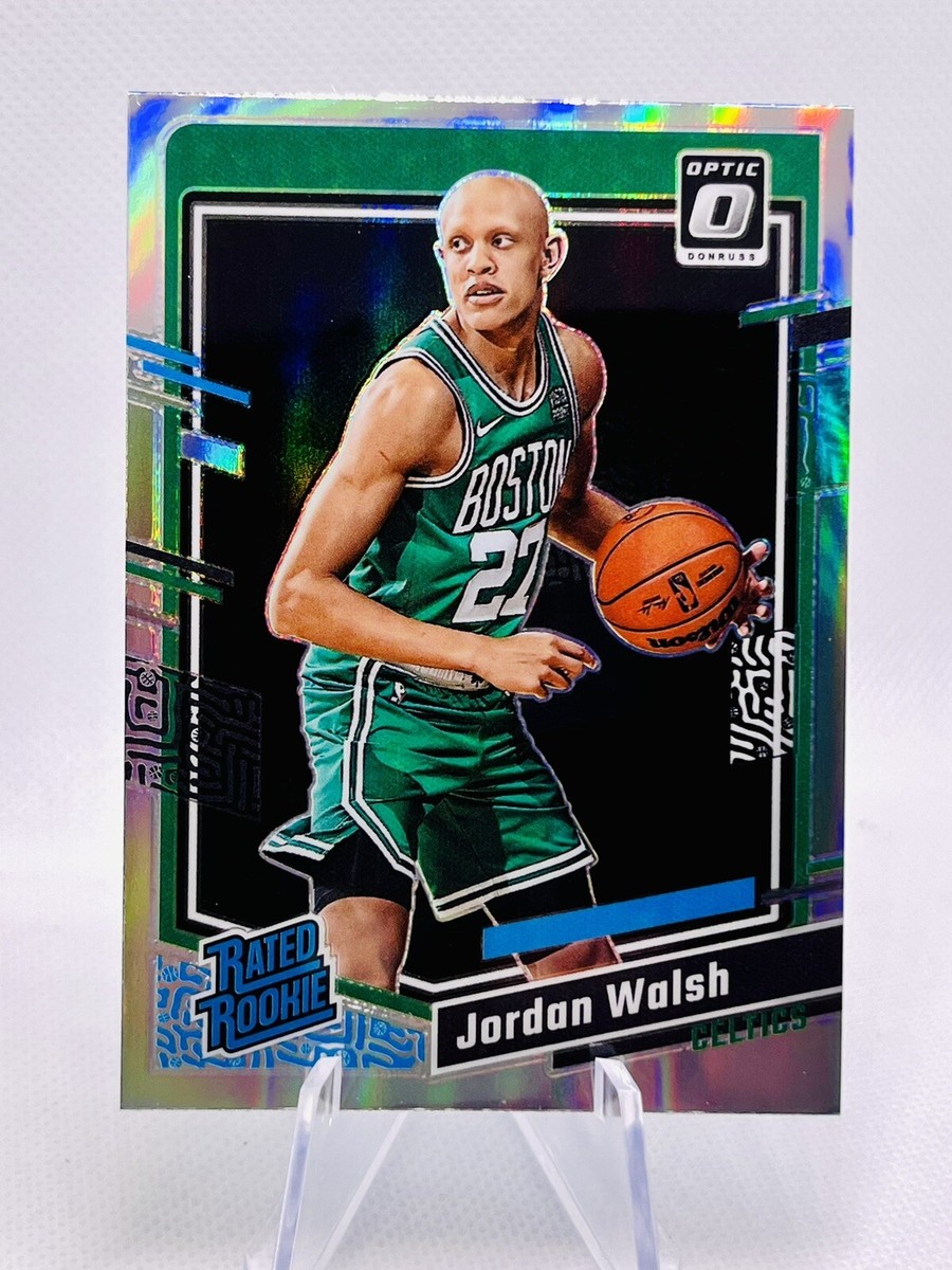 Jordan Walsh 2023-24 Panini Optic Silver Holo Prizm #158 Rookie RC