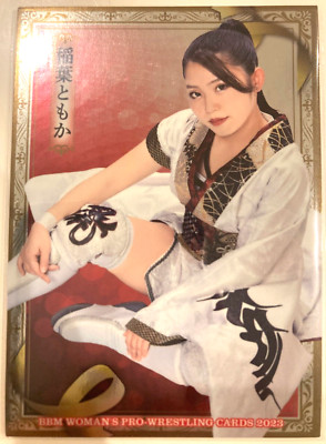Tomoka Inaba BBM Women's Pro Wrestling cards Holo Rear 2023 japanese idol SP3