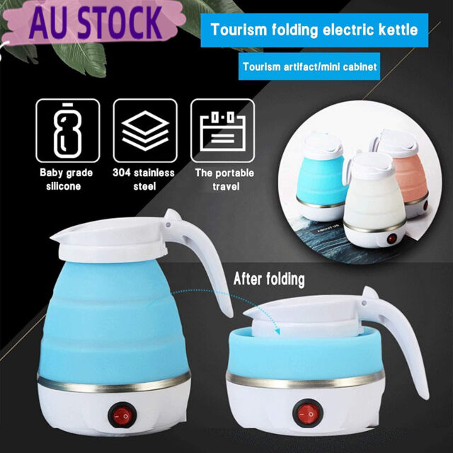 600ml Electric Water Kettle Foldable Silicone Portable Small Travel Camping Home 600ml Electric Water Kettle Foldable Silicone Portable Small Travel Camping Home