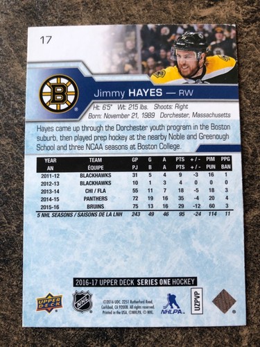 2016-17 Upper Deck - Base #1-200 (YOU PICK) - Picture 36 of 374