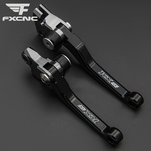 Dirt Brake Clutch Levers Hand Logo For KX125/KX250 06-08 KX250F/KX450F 06-12 11 - Picture 5 of 9