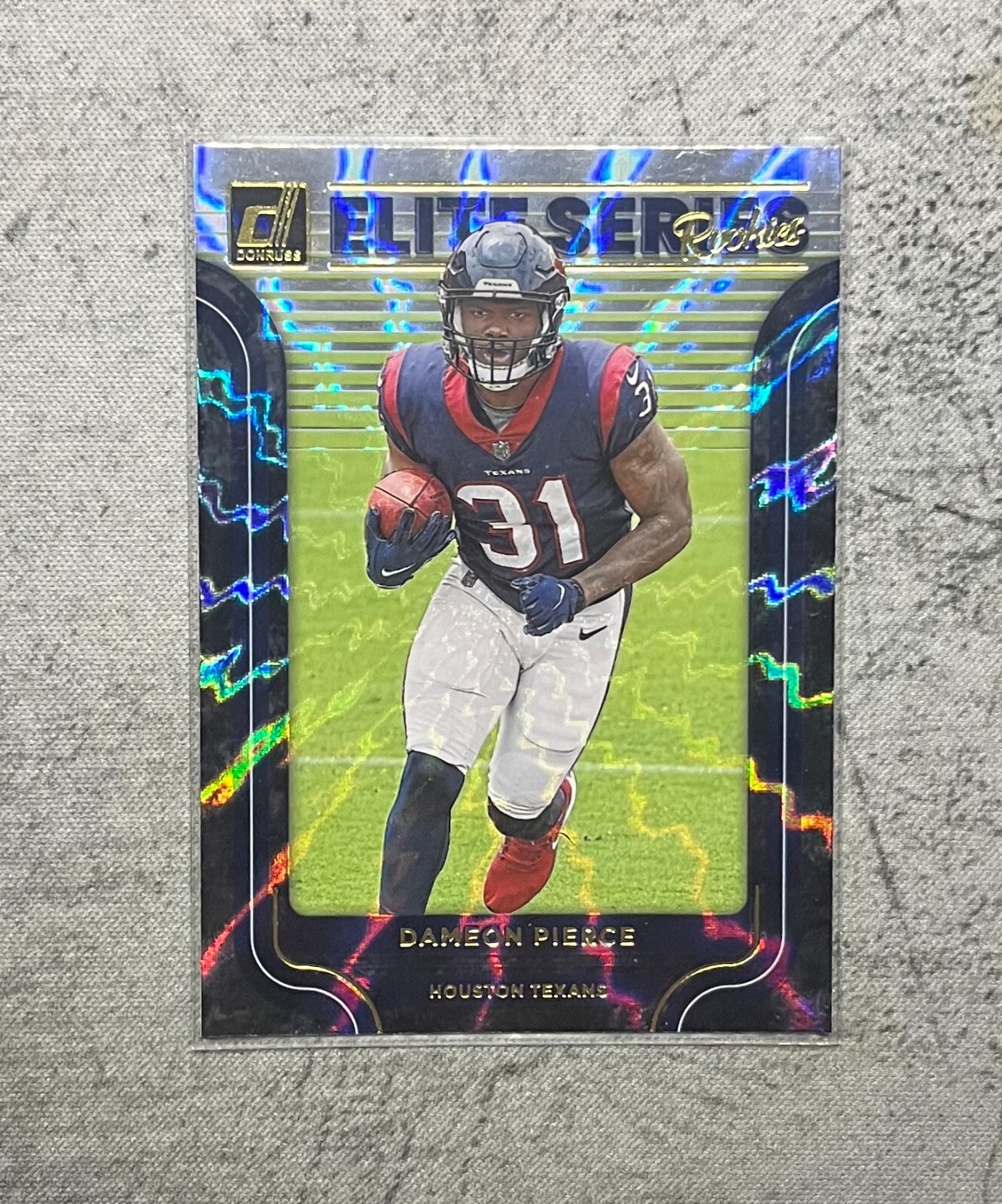 2022 Donruss Football Dameon Pierce Elite Series Insert No. ESR-29