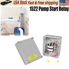 1522 Pump Start Relay Fit Irrigation Systems with Housing 3HP/110V/220V 24V Coil