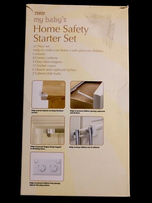 Tesco My Baby s Home Safety Starter Set 32 Teile Safe Kinder Schlösser Riegel