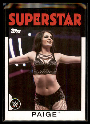 2016 Topps Heritage WWE Wrestling Base Set #51 Paige