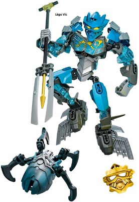 Lego 70786 Bionicle Gali Master Of Water complet de 2015 C132
