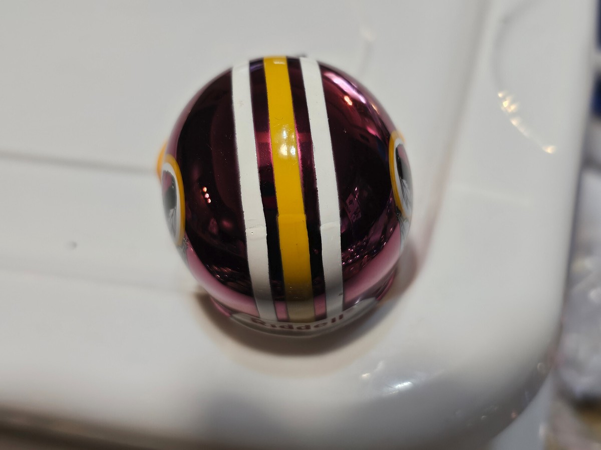 WASHINGTON REDSKINS CHROME NFL #2537 POCKET PRO FOOTBALL HELMET