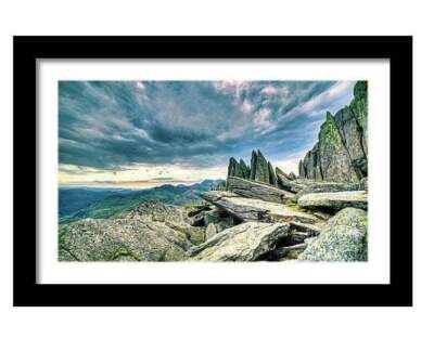 Nordwales Fotografie | The Glyder Fach / Fawl Wandbild, Snowdonia Drucke