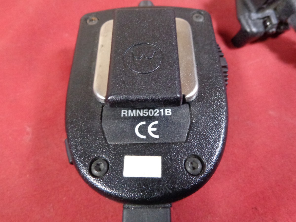 Micro Haut-parleur Motorola XTS Commander II Avec PTT Surélevé - Occasion Fonctionnel, Modèle RMN5021B