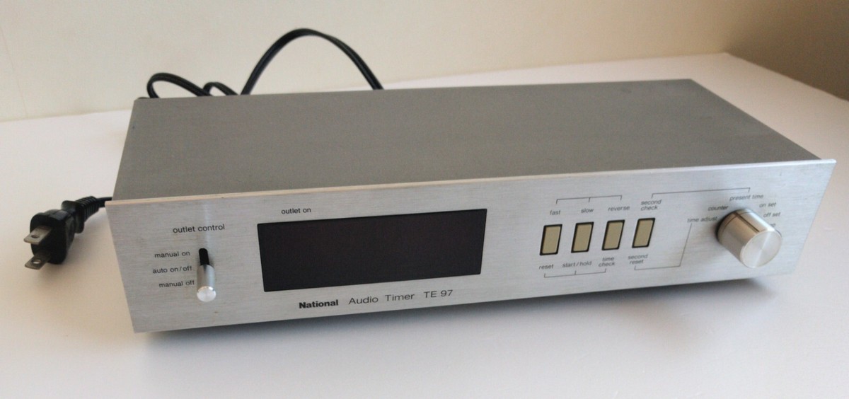 National Audio Timer 本体 Vintage National Audio Timer TE 97 Japan | eBay