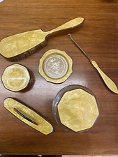 Vintage Art Deco Bakelite Vanity Set Pcs