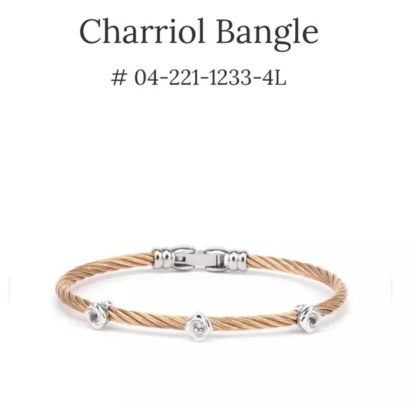 Bangle charriol sale